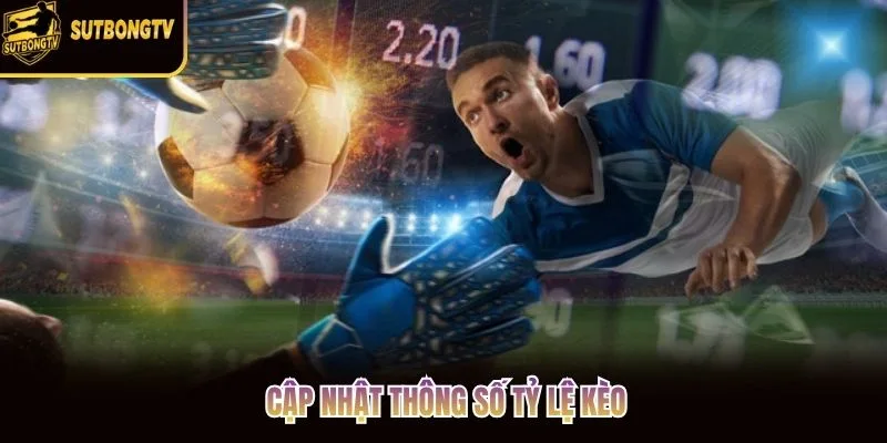 Cập nhật thông số tỷ lệ kèo Cập nhật thông số tỷ lệ kèo