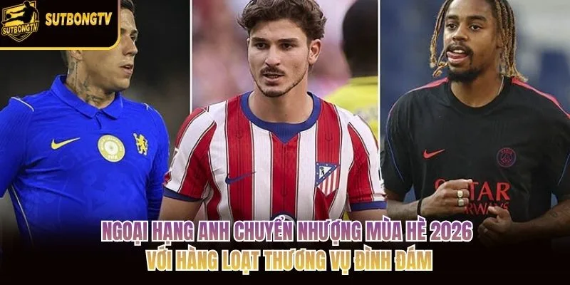 Ngoại hạng Anh chuyển nhượng mùa hè 2026 với hàng loạt thương vụ đình đám Ngoại hạng Anh chuyển nhượng mùa hè 2026 với hàng loạt thương vụ đình đám